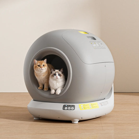 Automatic Self Cleaning Cat Litter Box, Electric APP Control Pet Litter Box, Large Size, Automatic Feces Shovel, Anti Splash
